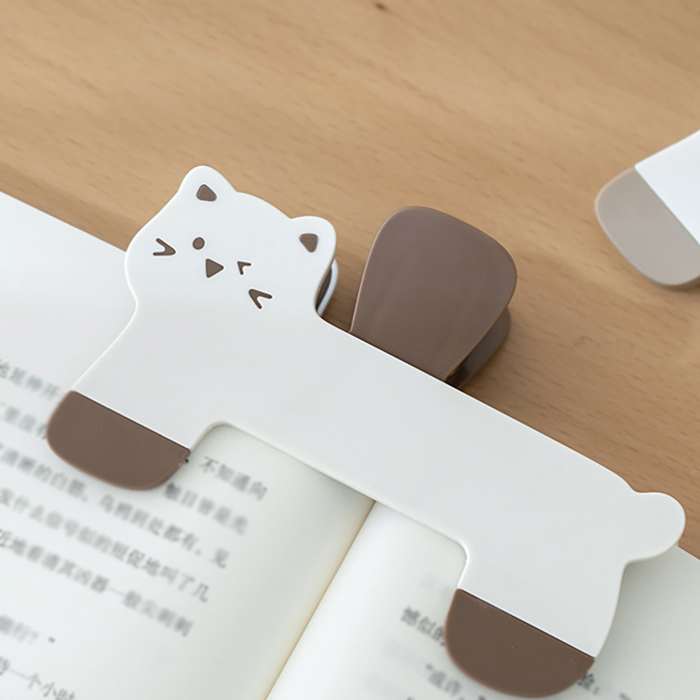 Stationery Books - Niedlicher Katzen-Buchhalter, fester Buchhalter, Bürobedarf-Ordner, Schreibwaren-Clip