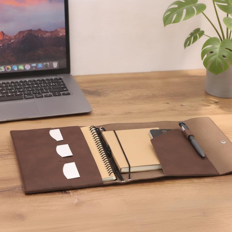 Vintage Leather Journal Notebook - Vintage-Ledereinband für Notizbücher | Nachfüllbarer Ringbinder-Notizbuch