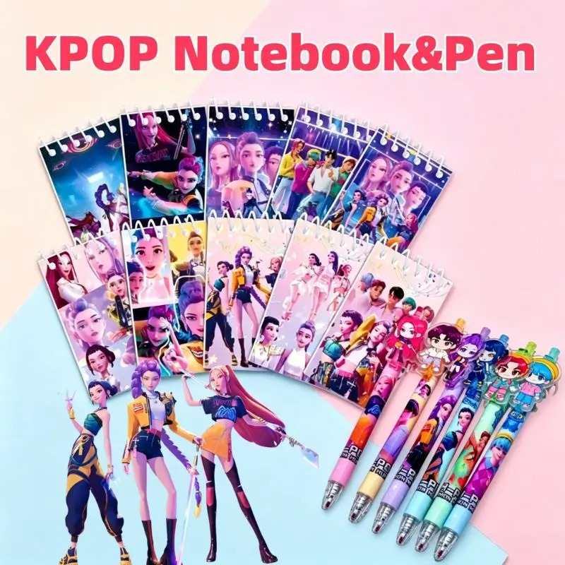 Books - Beliebtes Notizbuch-Set mit Hexenjagd-Thema, Cartoon-Begleitgeschenk für