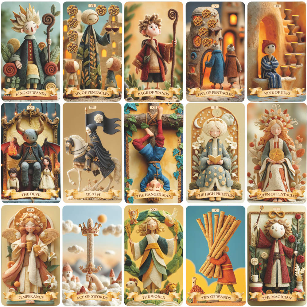 78 Tarot-Karten-Set, 13 x 8 cm – Tarot Deck With Guidebook Bewertung und Preis