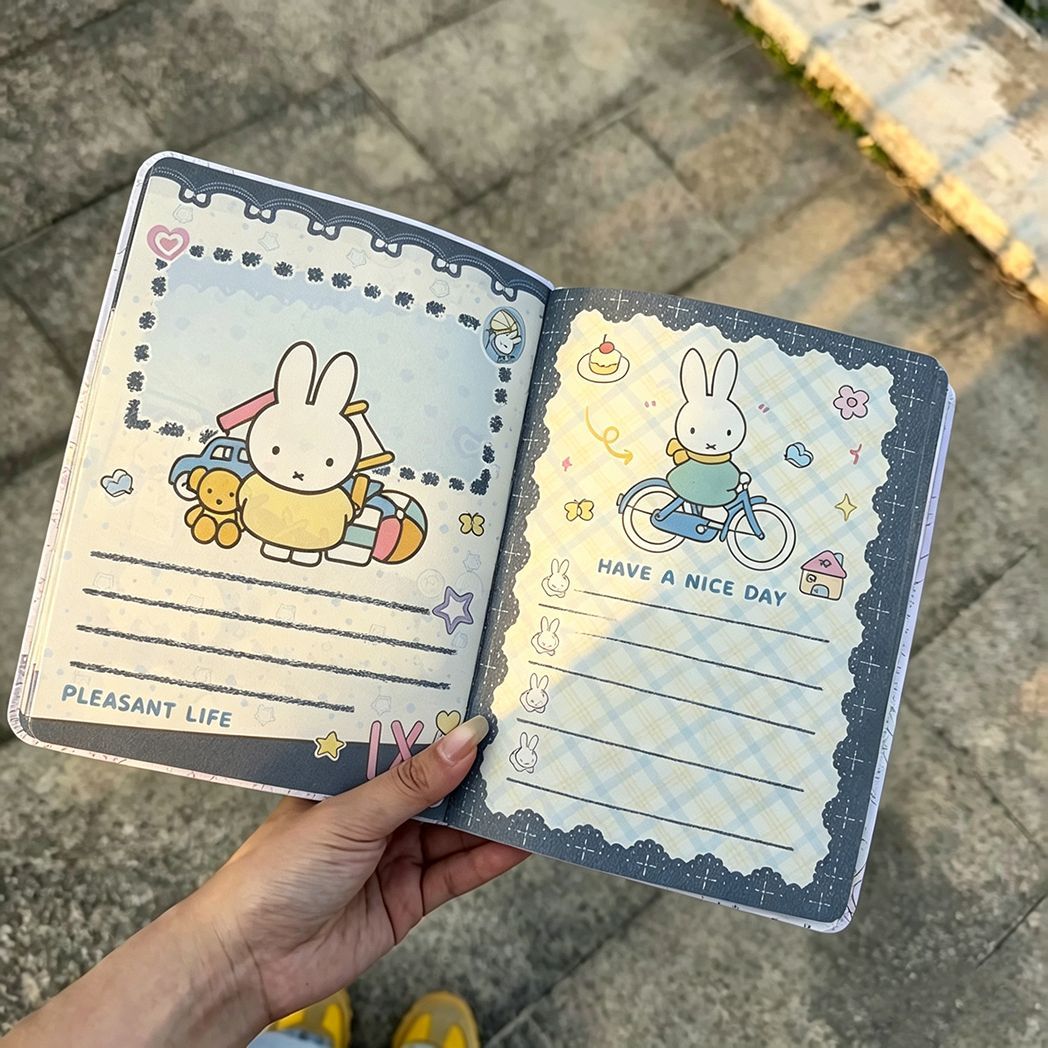 Vintage Denim Miffy Kaninchen  – Vintage Leather Journal Notebook Bewertung und Preis