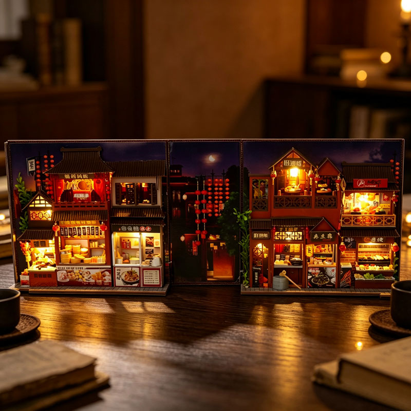 DIY Buchnische Puppenhaus Mini – Diy Wooden Book Nook Kit Shelf Insert Bewertung und Preis